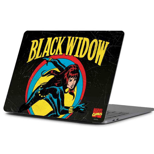 Marvel Classic Comics Black Widow Apple MacBook Pro 13-inch Skin